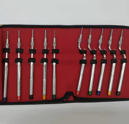 2,6/3,1/3,8/4,5/5,0 mm Zahnimplantat-Sinuslift-Osteotom-Set